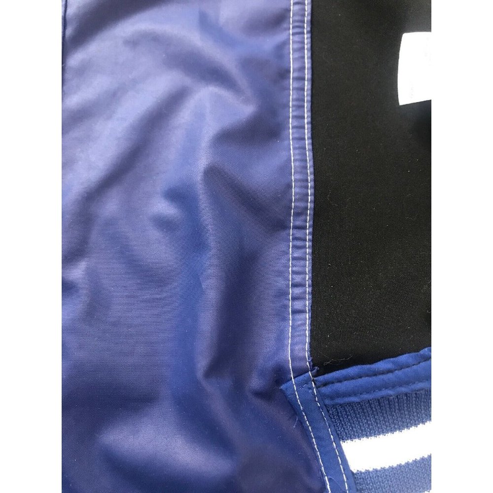 Tommy Hilfiger Navy White Women's  Rain Wind Jacket Hooded Small S Retro - Picture 4 of 9